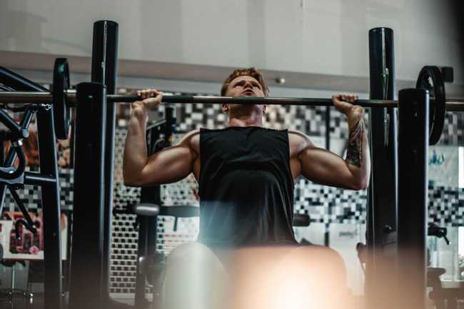 Man Doing Pull up